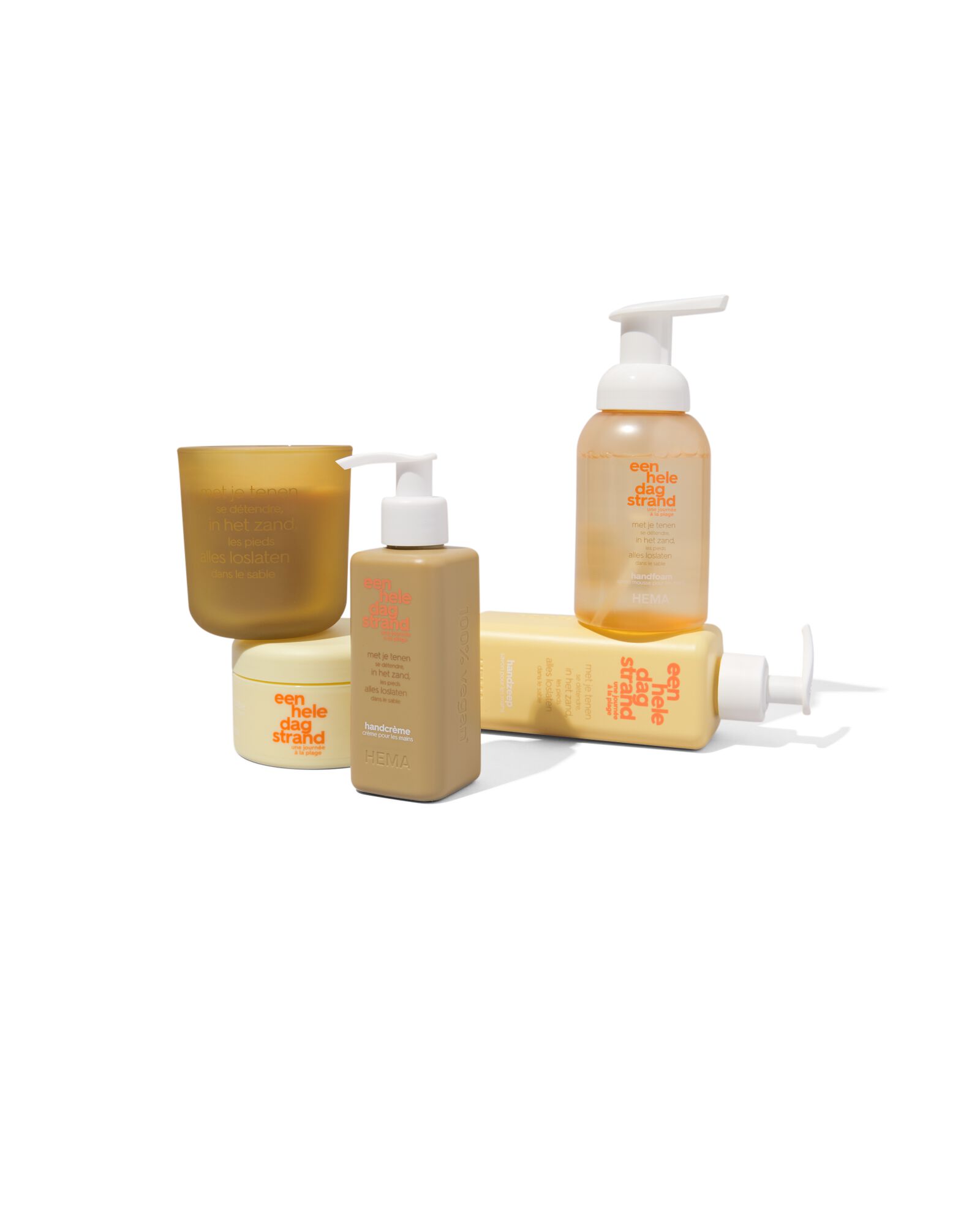 bougie parfum&eacute;e une journ&eacute;e &agrave; la plage - 11380017 - HEMA